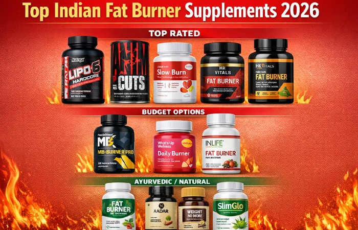 Top 10 Brand Fat Burners in India - 2026