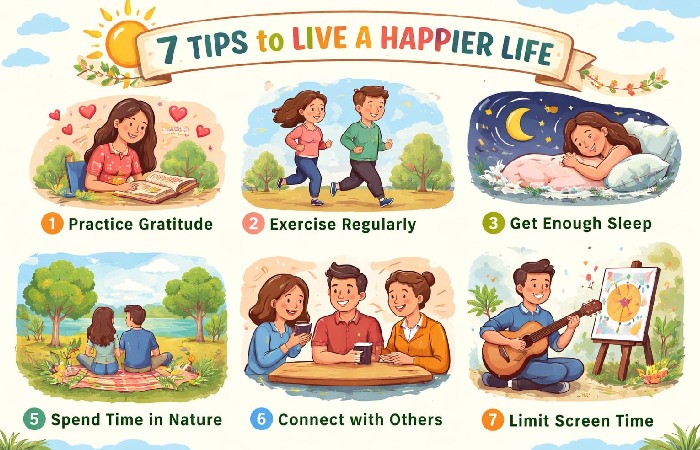 7 Tips to Live a Happier Life
