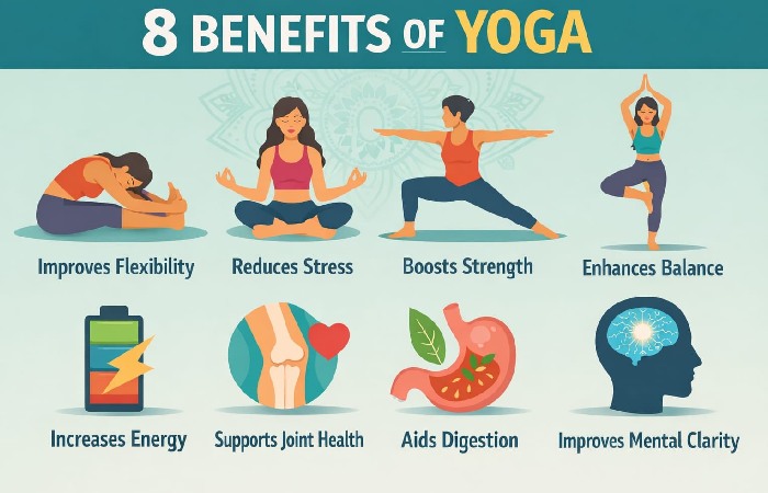 8 Benefits Of Yoga
