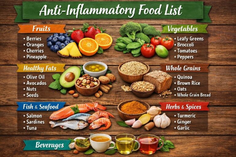 Anti-Inflammatory Food List