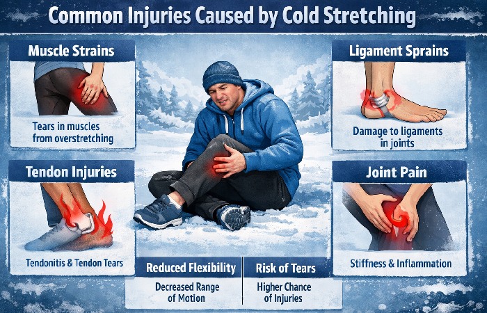 Common Injuries Caused by Cold Stretching