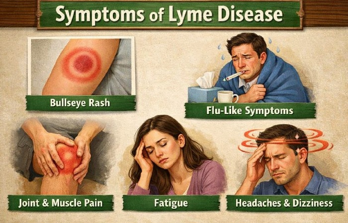 5 Symptoms of Lyme Disease?