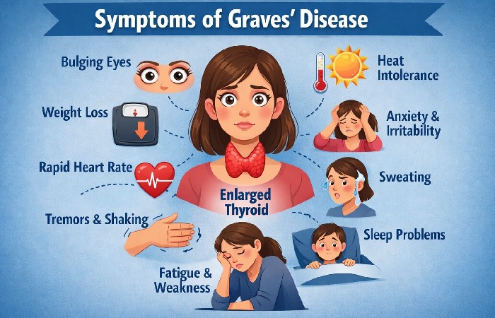 Symptoms of Graves’ Disease