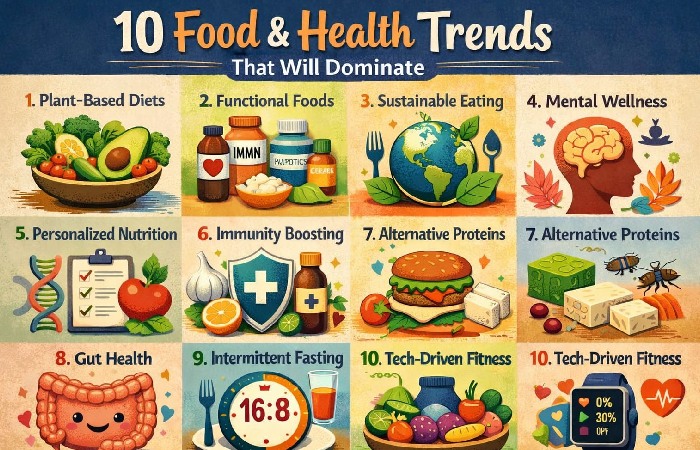 10 Food & Health Trends That Are Going to Dominate