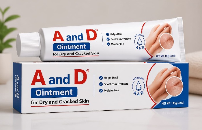 A & D Ointment for Dry and Cracked Skin