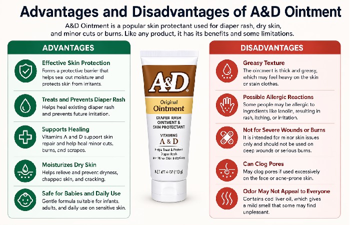 Advantages and Disadvantages of A&D Ointment