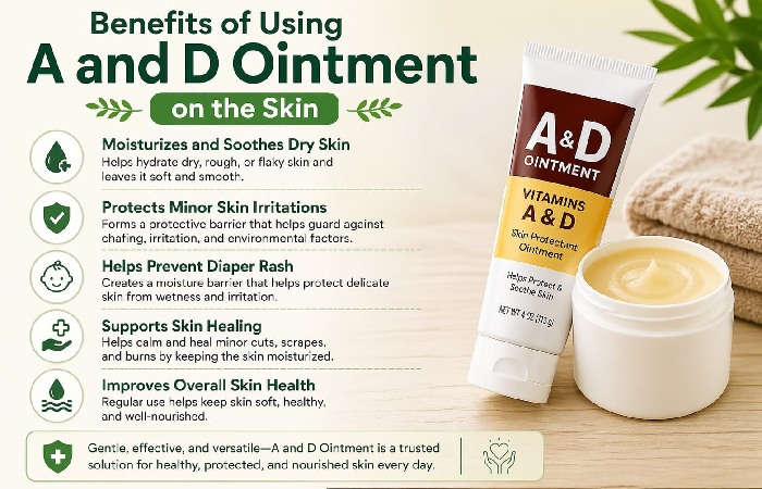 Benefits of Using A & D Ointment on the Skin in the US