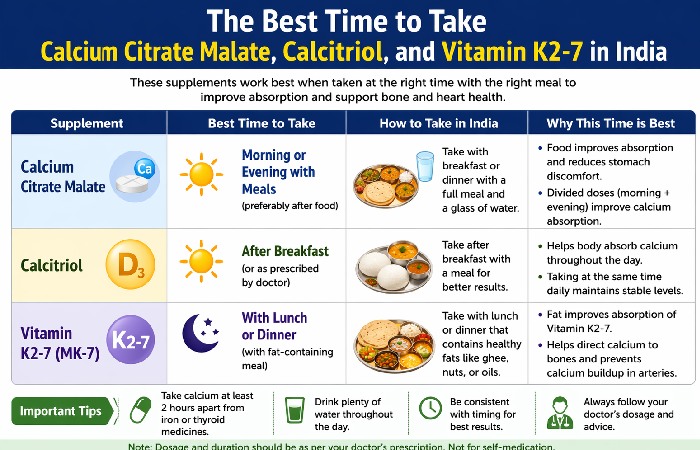 Best Time to Calcium Citrate Malate