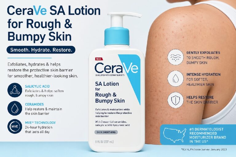 CeraVe SA Lotion for Rough & Bumpy Skin