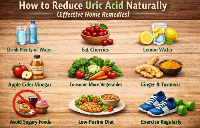 How to Reduce Uric Acid Naturally (Effective Home Remedies)